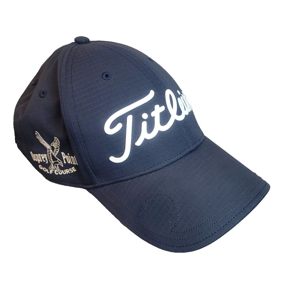 Titleist Players Performance Ball Marker Golf Black Osprey Point Adjustable Hat